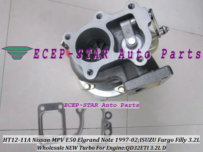 Турбо для NISSAN MPV E50 Elgrand Note 97 02 ISUZU Фарго Филли QD32ETI 3.2L Модель 047 274 14411 1W400 1W401 |turbo turbo