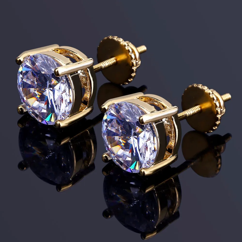 В стиле хип хоп установкой коготь кубический цирконий Bling лед из ювелирных
