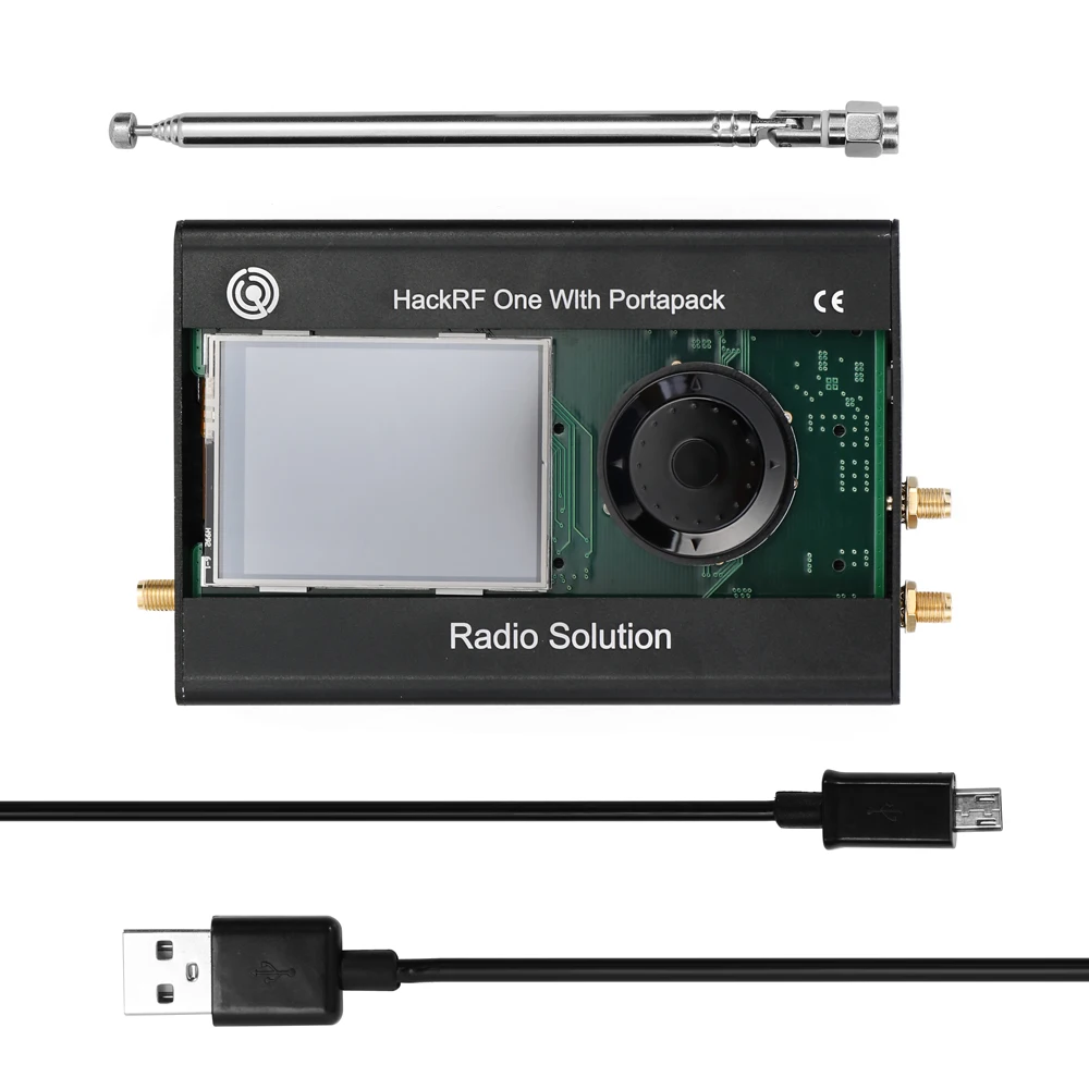 Portapack с 0.5ppm TCXO GPS часами для HACKRF ONE SDR по определенное радио автономный симулятор