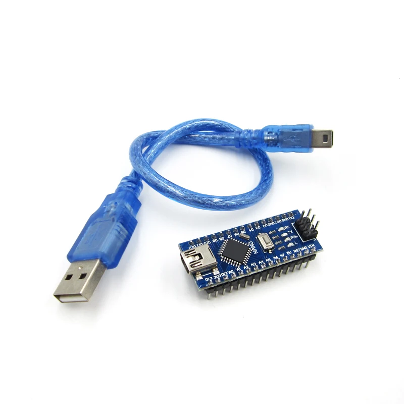 1 шт. мини USB Nano V3.0 ATmega328P CH340G 5 в 16 м плата микроконтроллера для arduino nano | Электронные