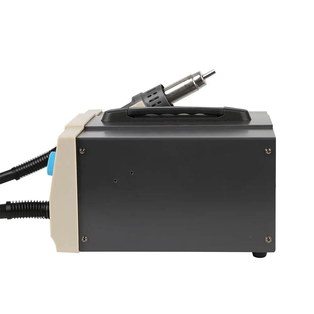 Новинка 761DW 700 Вт быстрая паяльная станция Набор цифровая Термофен 100 450 градусов