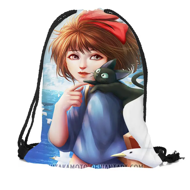 Рюкзаки Kiki с сумочкой на шнурке для мужчин и женщин дорожные сумки мягкой спинкой