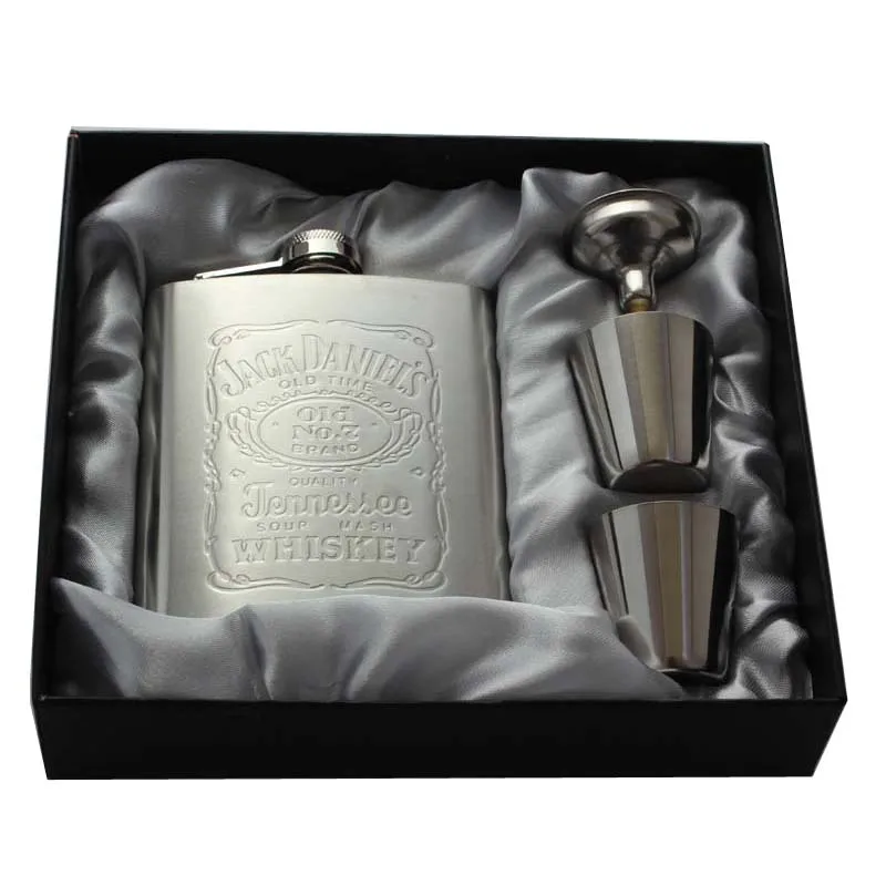 

Stainless Steel Hip Flask Portable 7 Ounces Flagon Portable Acero Inoxidable