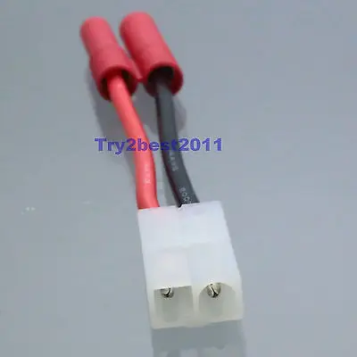 6.5 СМ Turnigy HXT 4 ММ штекер Tamiya Разъем/Адаптер 14awg Провода|hxt 4mm connector|hxt connectorhxt |