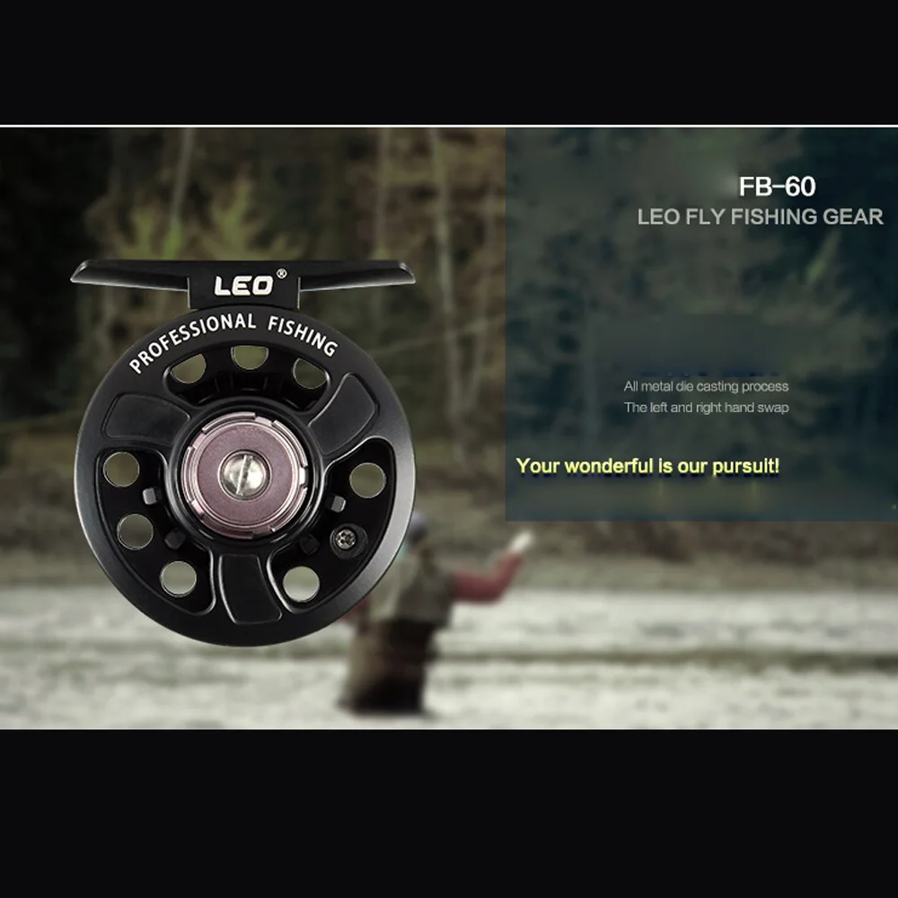 Рыболовная катушка LEO 3BB с шарикоподшипником и левой/правой ручкой|reel left|fly fishing