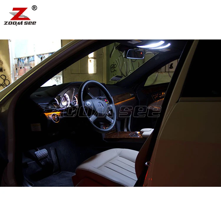 23x светодиодный светильник без ошибок для чтения Mercedes Benz E class W212 Sedan Coupe Convertible (09