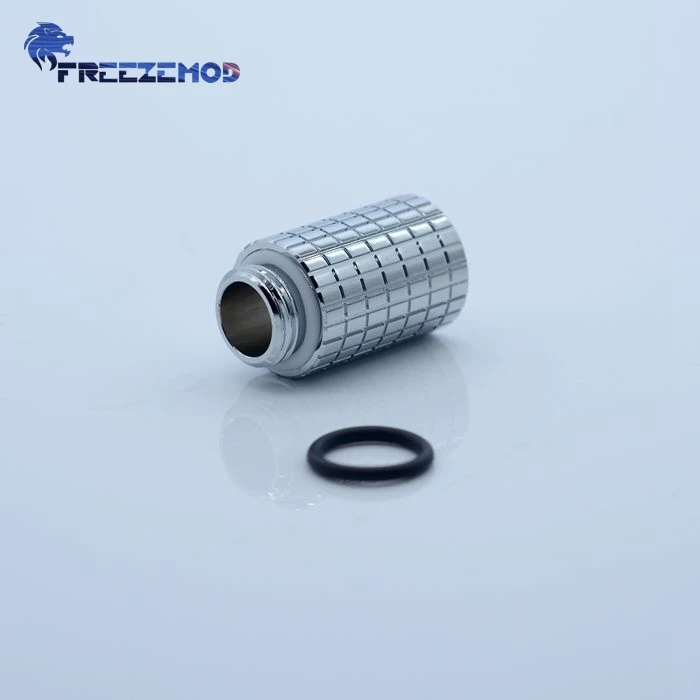 FREEZEMOD удлинитель резьбы с медным штекером на гнездо 25 мм G1/4 дюйма фитинг для