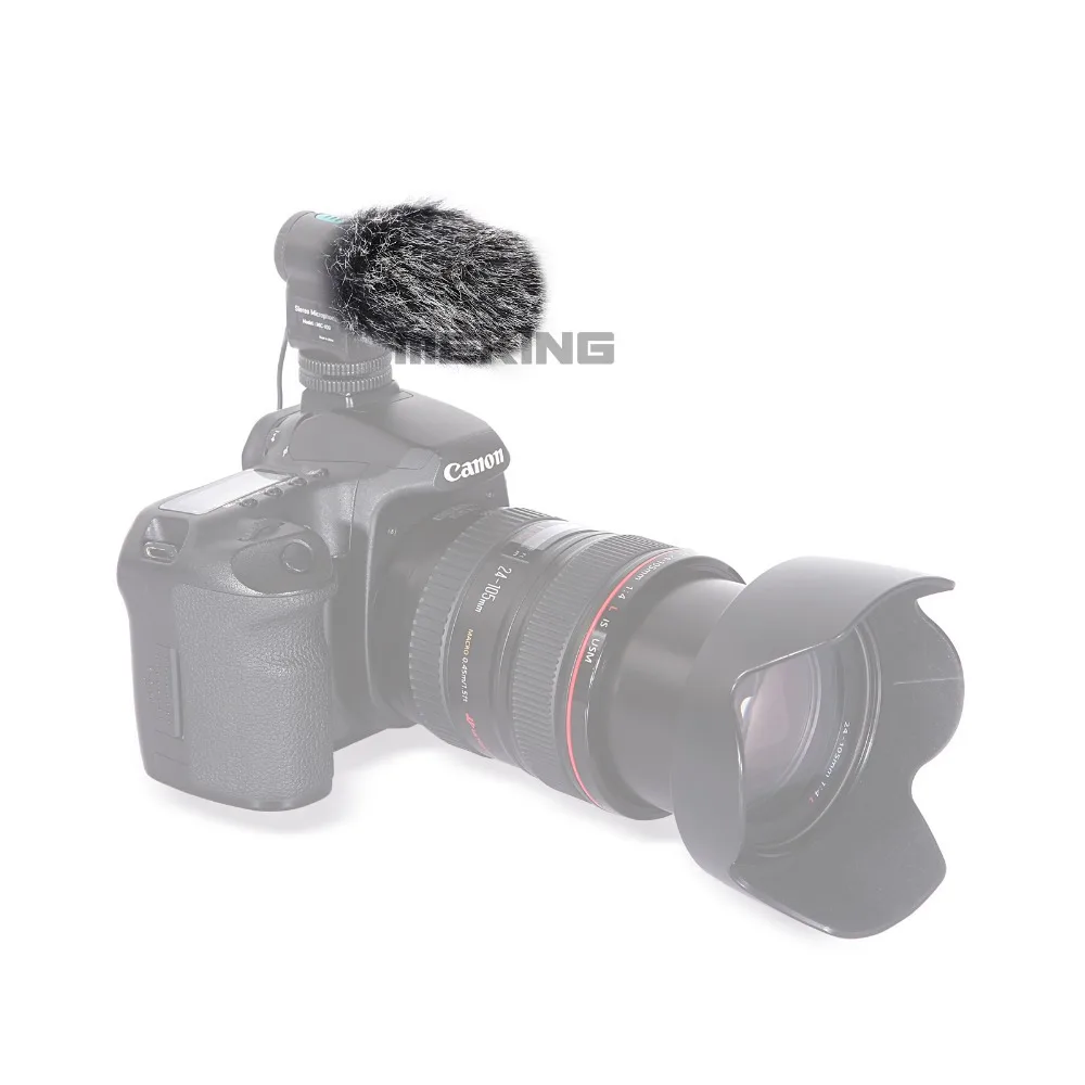 

10cm Wind shield Mic Fur Muff Muffer For Mic109 Microphone
