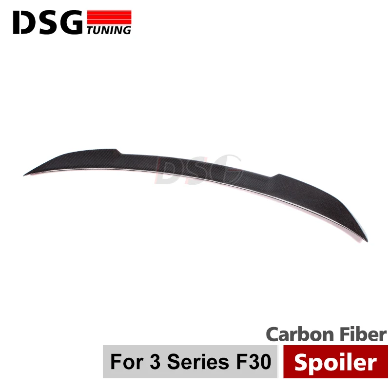 F30 F80 M3 New CS style Spoiler for BMW 3 Series Boot Lip Carbon Fiber Trunk Wing Tails 2012 + 320i 328i 335i | Автомобили и