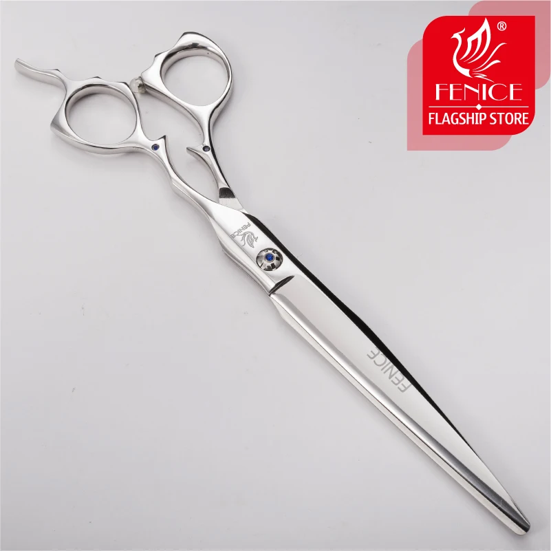Профессиональные ножницы Fenice 7 0 дюймов JP440C стрижка кошек и собак прямые