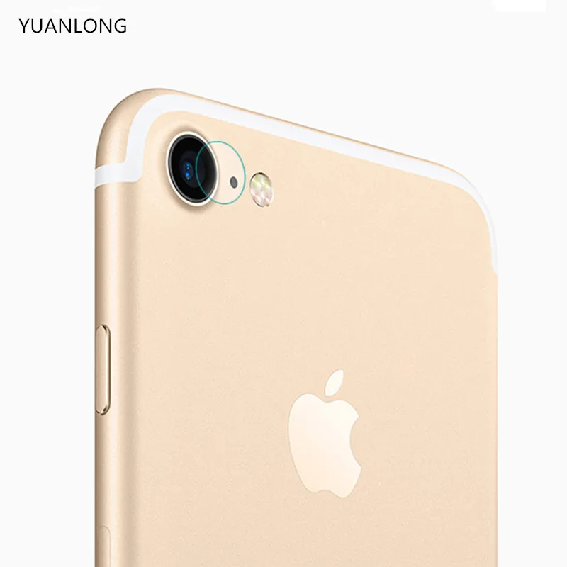 YUANLONG 2 шт прозрачные линзы для камеры закаленное стекло iPhone 6S Plus задняя крышка