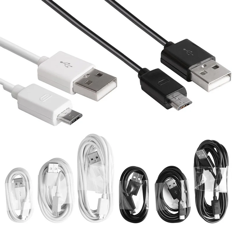 Универсальный кабель Micro USB 1 м/1 5 м/2 м зарядный usb для передачи данных Samsung Xiaomi LG