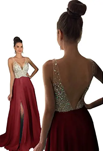 Vnaix X009 женское длинное платье с открытой спиной для выпускного вечера|prom dresses|long