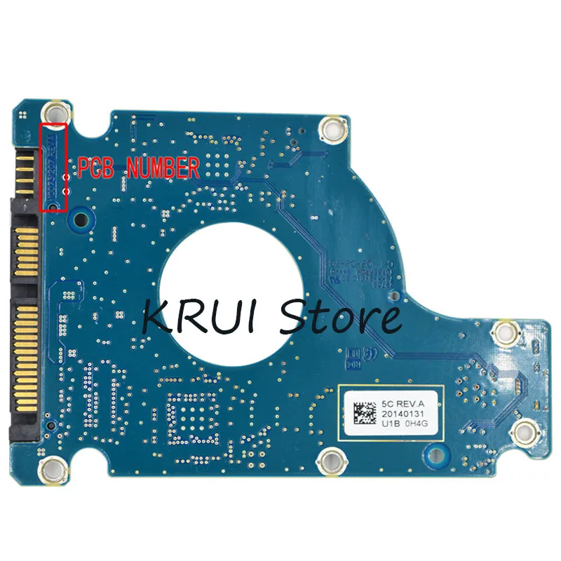 Бесплатная доставка HDD PCB Логическая плата/номер платы: 100731207 REV A | Электроника