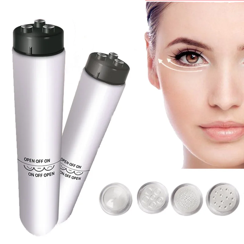 

4 Heads Mini Electric Eye Massager Facials Vibration Thin Face Massage Stick Anti Puffiness Dark Circle Wrinkle Face Lift Tools