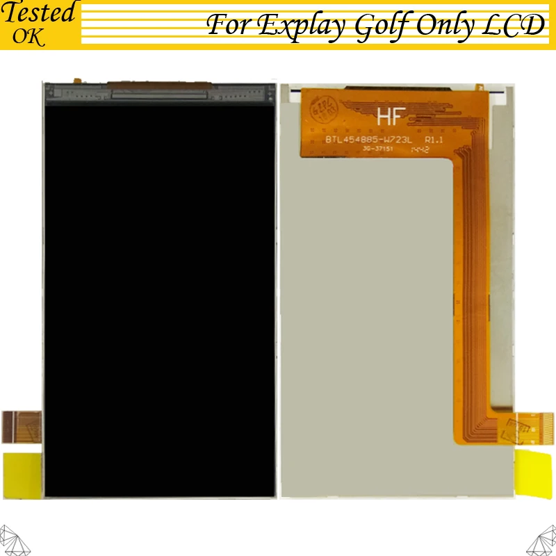 100% протестированный рабочий для Explay Golf ЖК дисплей с сенсорным экраном дигитайзер