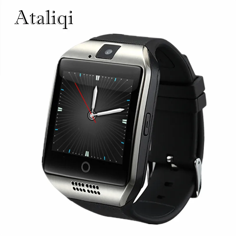 Смарт часы Ataliqi Q18 для мужчин с поддержкой TF sim карты Push сообщение ответ на вызов