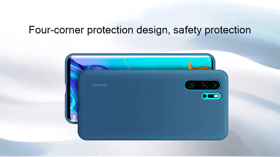 huawei P30 pro силиконовый чехол на заднюю панель 360 Симпатичные противоударный официальный p 30 Роскошные жидкий мягкий силиконовый P30 pro Чехол