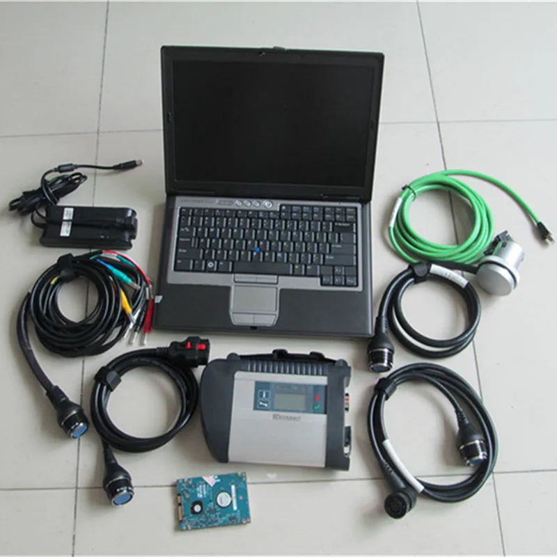 V2020.12 MB SD Connect C4 Star Diagnosis с D630 для ноутбука Dell поддерживает WIN7 320gb HDD