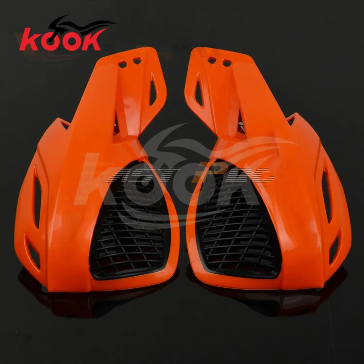 Белые оранжевые защитные накладки для мотоциклов KTM защита ручек мотокросса