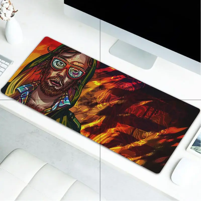 LockEdge 30x80cm MaiYaCa изготовленный на заказ кожи «Горячая линия» Майами по нанесению собственных логотипов Ноутбук игровой коврик для мыши большие утепленные удобные Водонепроницаемый игровой резиновый коврик для мыши - Цвет: LockEdge 30x80cm