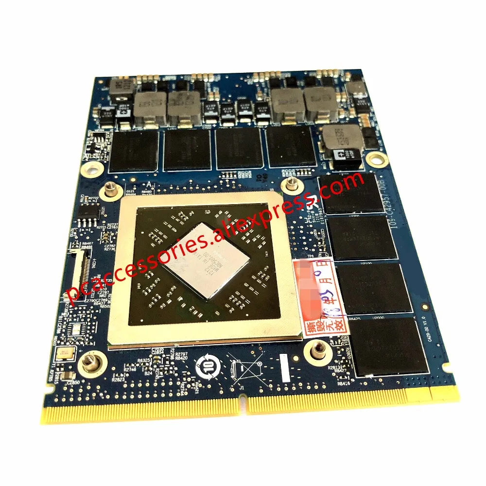 Для D e l Alienware M17X M18 M18X R1 R2 R3 ноутбук м Radeon HD 7970 Crossfire GDDR5 2 ГБ Графика видео карты диск