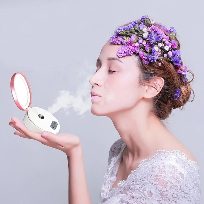 

new steaming face humidifier charging portable Spray nano water replenishing instrument cold sprayer moisturizing face