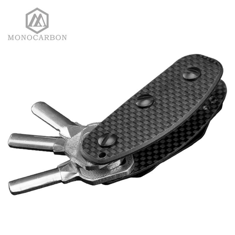 Monocarbon 2017 новое поступление 100% органайзер для ключей из чистого углеродного