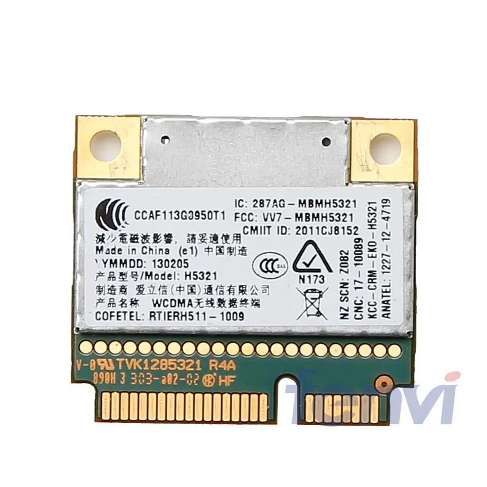 Ericsson H5321GW Беспроводной 3 г WWAN карты для IBM ThinkPad T430 T520 T520i X230 X220 E420 L420 L520 pci-e модуль FRU