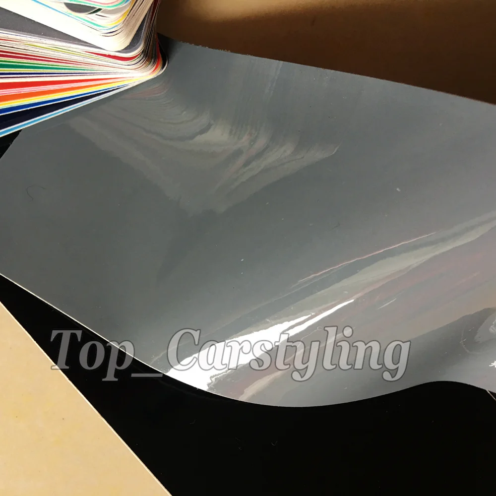 Реальный Nardo серый глянцевый виниловый Обёрточная бумага наклейки для