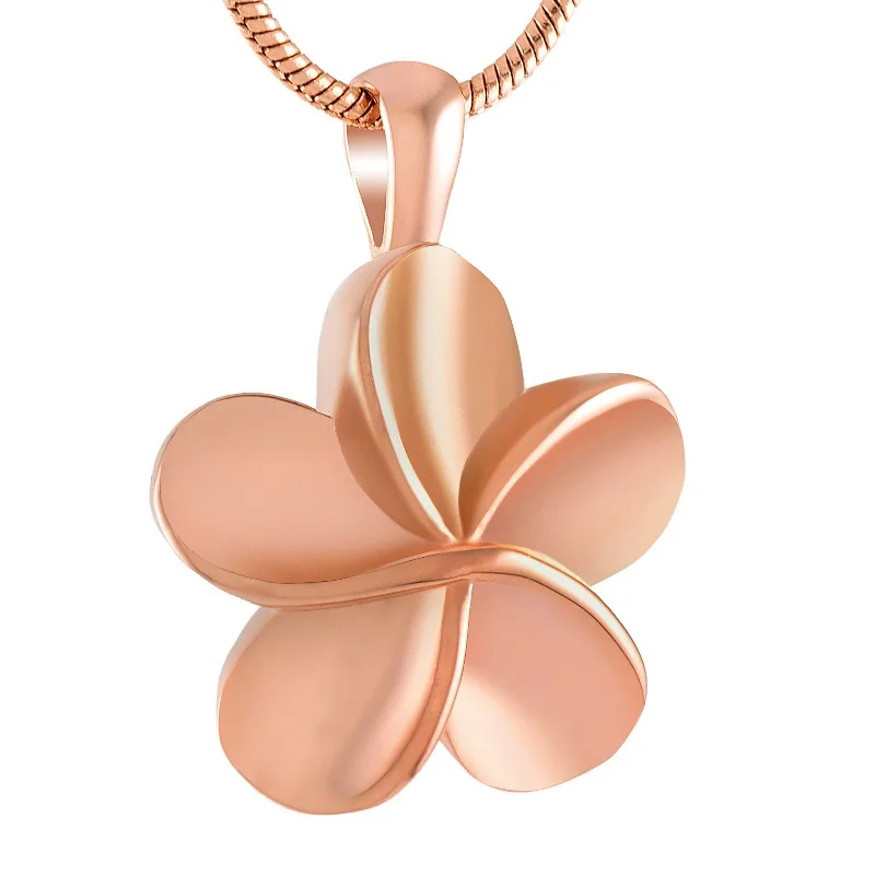 KLH8026 Cute Flower Cremation Jewelry Memorial Ashes Holder Urn Pendant Necklace Keepsake + Filling kit | Украшения и аксессуары