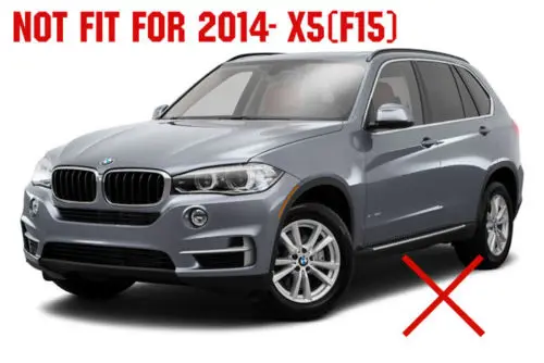 Подходит для 2008-2013 BMW X5 E70 хром ABS передняя сетка гриль решетка крышка отделка