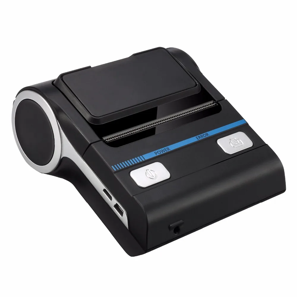 Веха MHT-P8001 Bluetooth чековые принтеры беспроводной термопринтер 80 мм совместим с Android/iOS/Windows ESC/POS