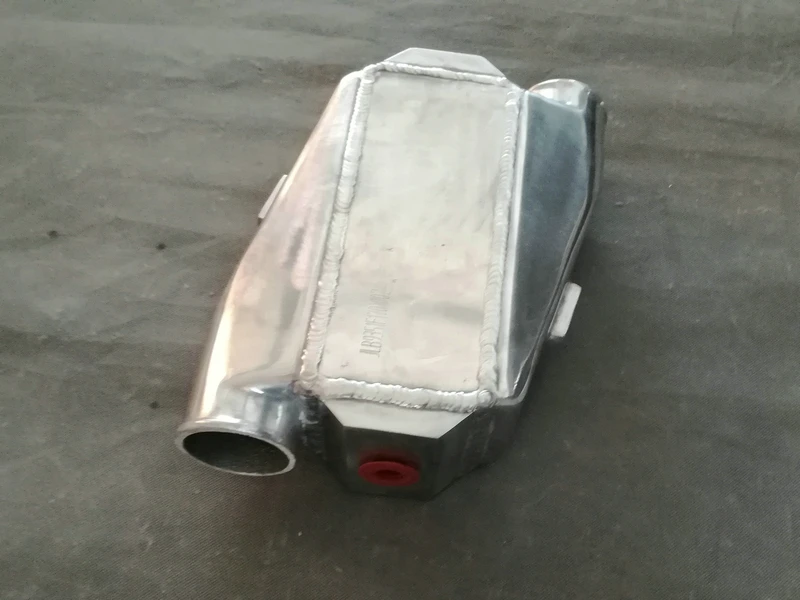 Для 12 &quotx12&quot X4.5 &quotУниверсальный интеркулер для жидкости из алюминия турбо 180