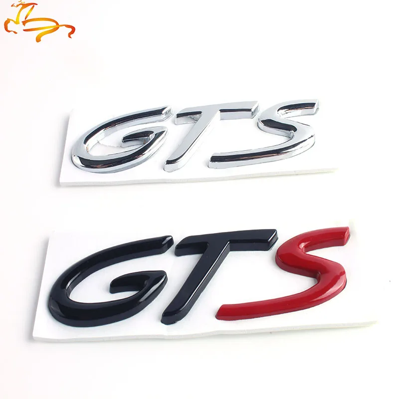

1X 3D Metal GTS Emblem Badge Car Sticker