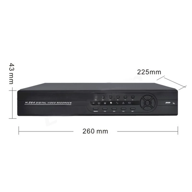 8ch полный 960 H dvr комплект Запись H.264 CCTV Автономный видеорегистратор 8 шт. 480TVL ИК