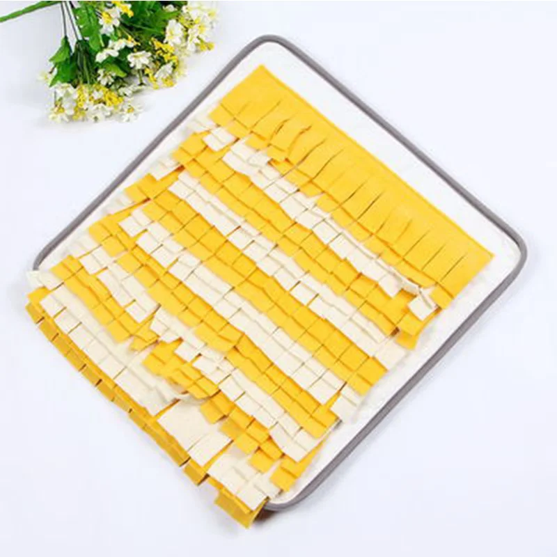 Собачий нюхательный коврик, медленно кормящий корм для собак и кошек, коврики Nosework для домашних животных, тренировочное одеяло, теплая подстилка, игрушка для домашних животных, горячие товары для домашних животных