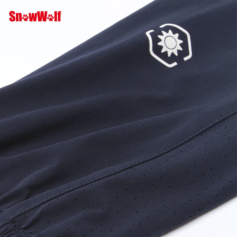 Женская Солнцезащитная куртка SnowWolf со скрытым капюшоном для активного отдыха