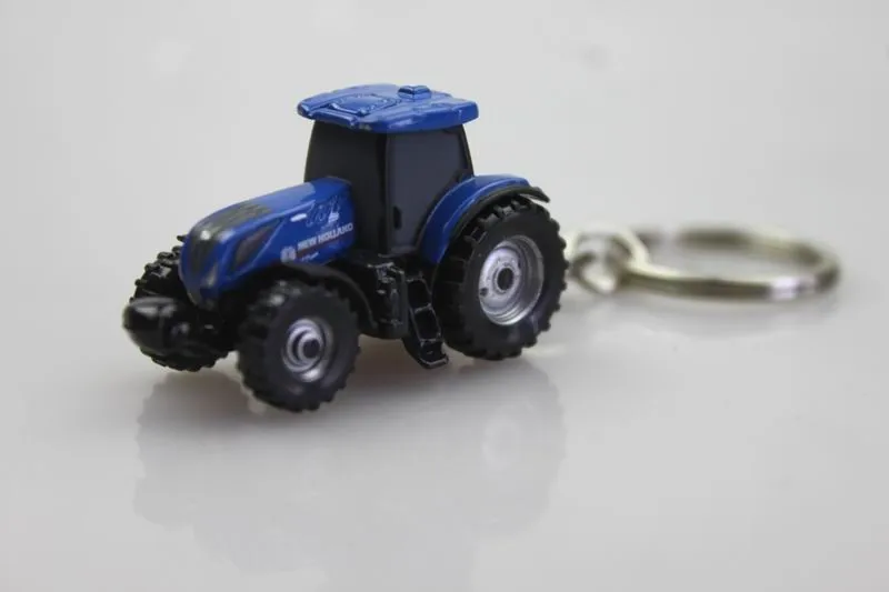 Бутиковый игрушечный автомобиль UH 1:87 New Holland T7 225 type 2 из сплава детские игрушки