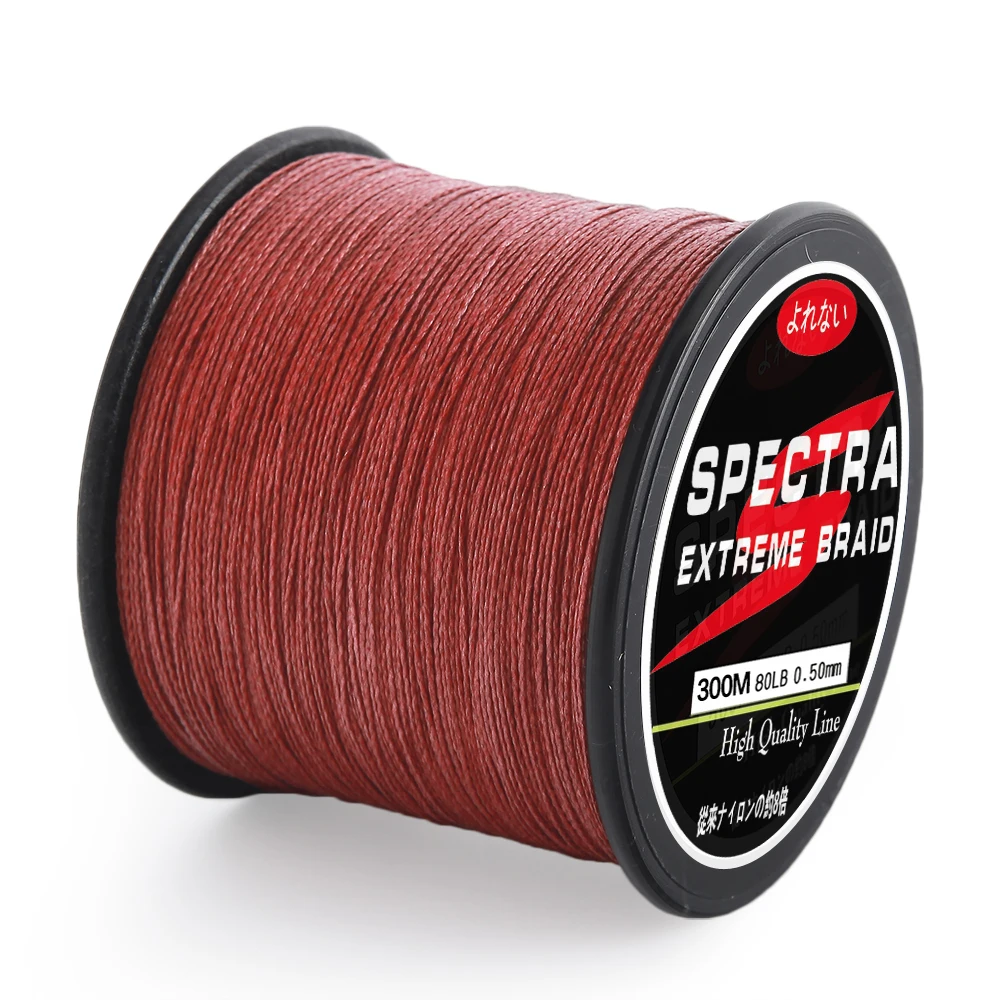 

5PCS!!!Free shipping Super Strong Japanese 300m Multifilament PE Braided Fishing Line 10-80LB
