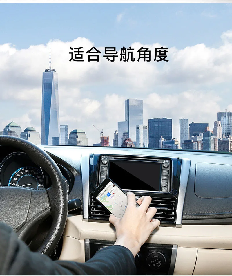 Uftemr магнитный держатель для телефона, автомобильный 360 градусов, gps, универсальный магнитный держатель для мобильного телефона, автомобильный держатель для iPhone X 7 8 samsung