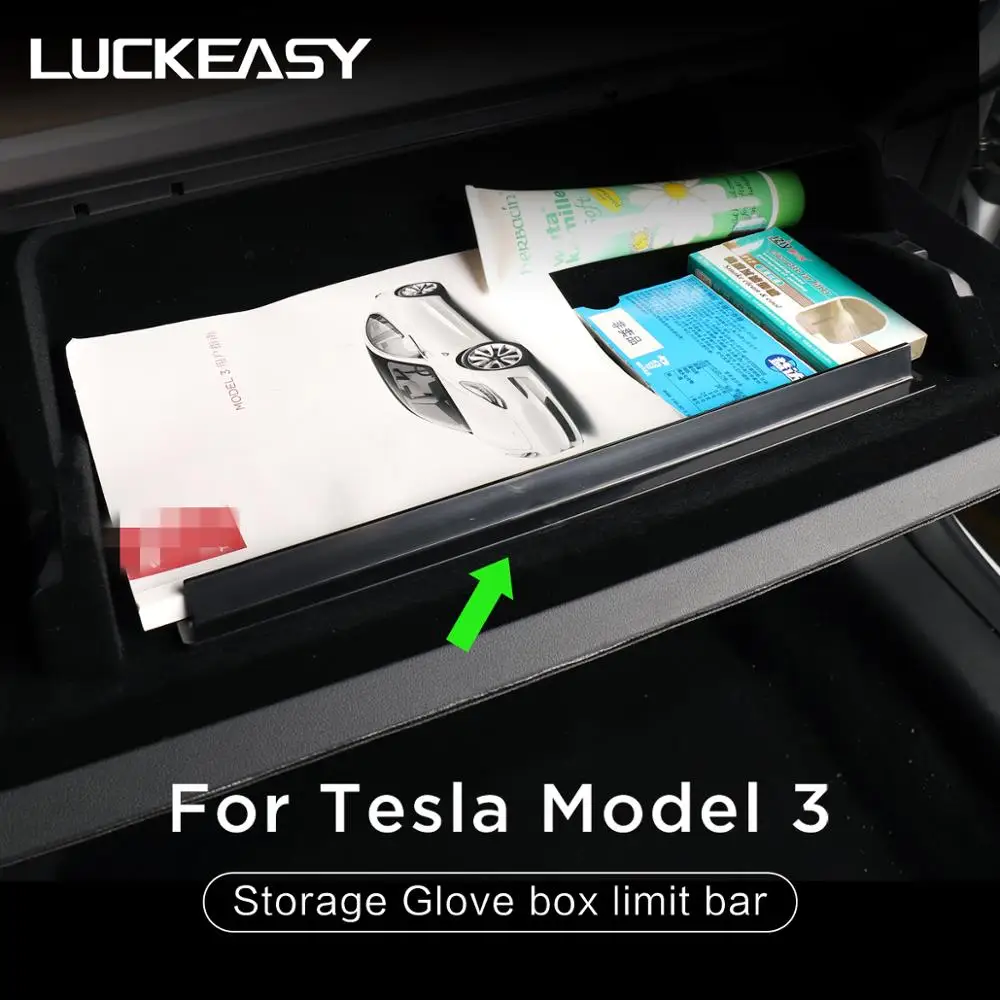 Автомобильный центральный подлокотник LUCKEASY для Tesla Model 3 Y 2018 2021 ящик хранения и