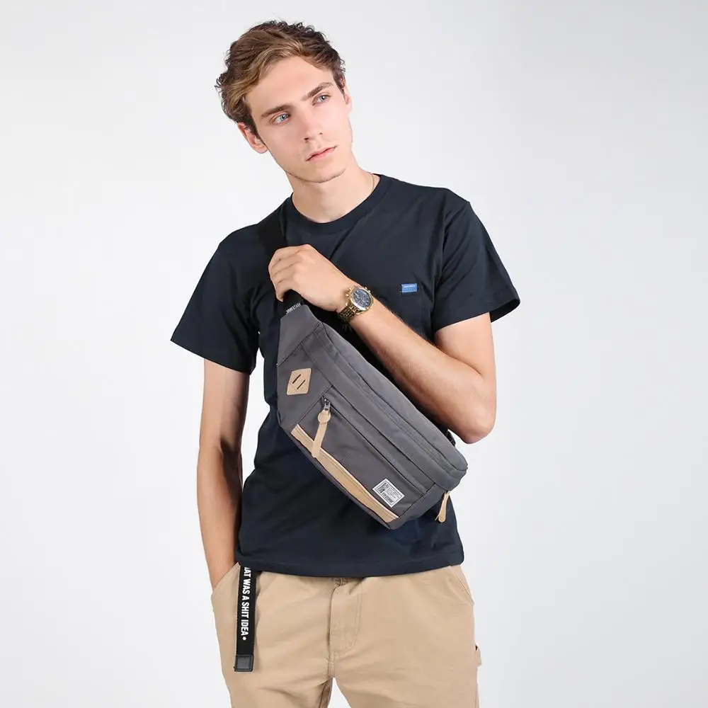 Поясные сумки для мужчин 2019 новая вместительная нагрудная сумка на плечо модная