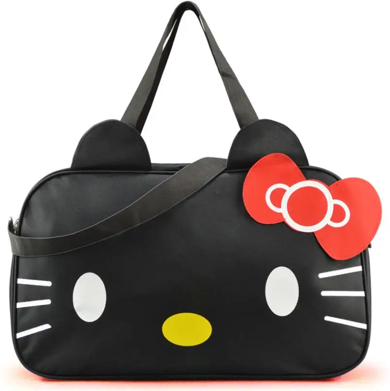 Милый рисунок Hello Kitty Сумочка Девушки Для женщин Путешествия Курьерские сумки