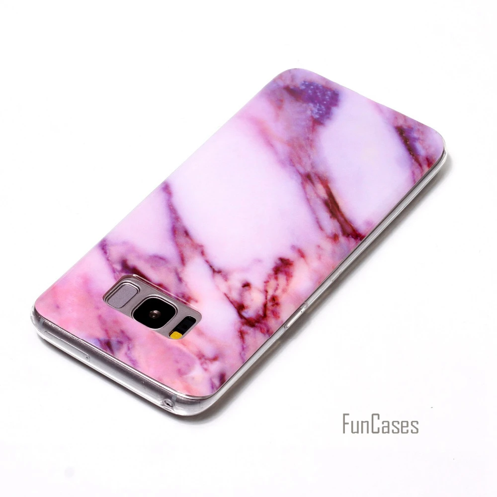 Для Fundas Samsung Galaxy S8 Plus Силиконовые ТПУ Мягкая обложка Телефонные Чехлы для Coque