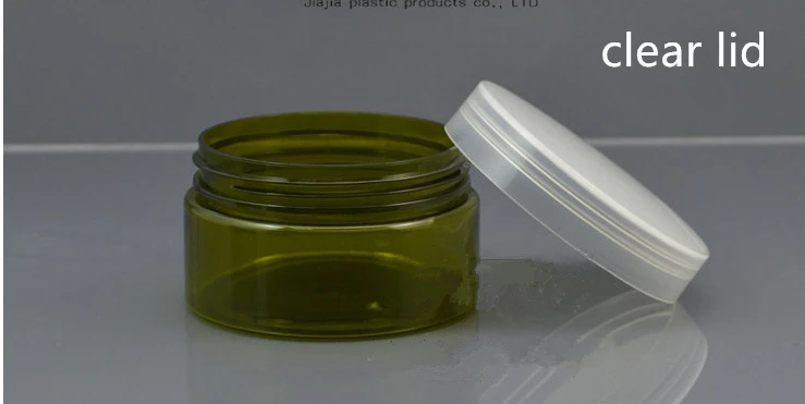 Бесплатная доставка 100 г/мл зеленые пластиковые пустые флаконы для упаковки