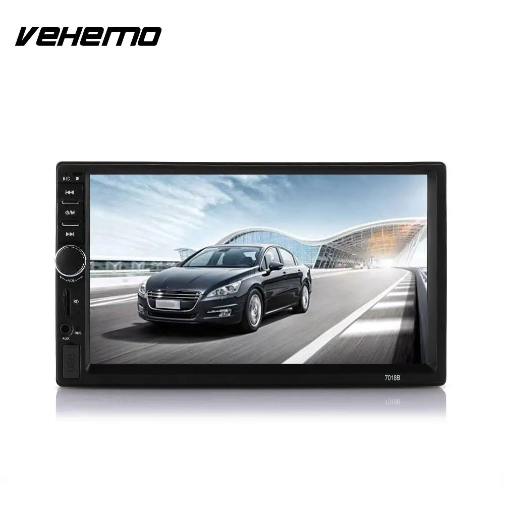 Vehemo сенсорный экран без камеры USB/TF/AUX автомобиля MP5 плеер Bluetooth обратный мониторы