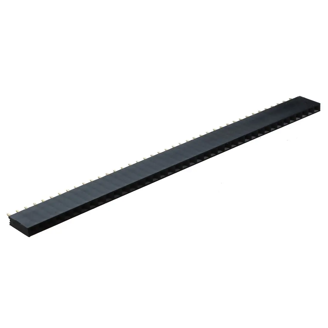 Фото Drop shipping 10X 40 pole Female Pin female connector pin strip header 2.54mm jack single-breasted Black Обустройство дома Drop shipping 10X 40 pole Female Pin female connector pin strip header 2.54mm jack single-breasted Black Обустройство дома