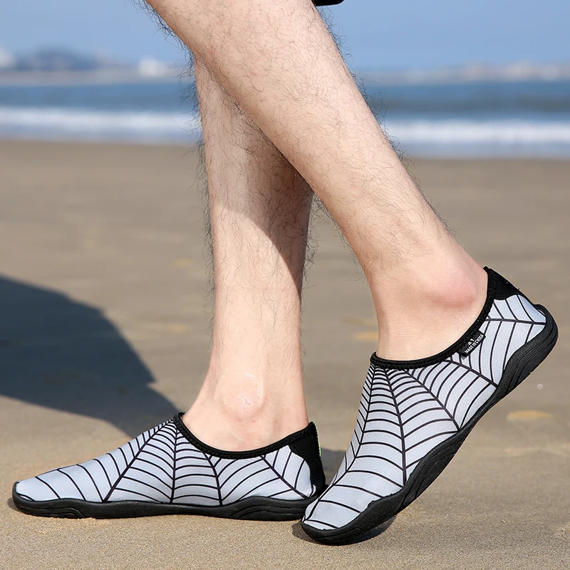 TULUO Summer Unisex Sneakers Water Swimming Shoes Upstream Seaside Beach Light Aqua Yoga Diving Barefoot Socks Masculino | Спорт и