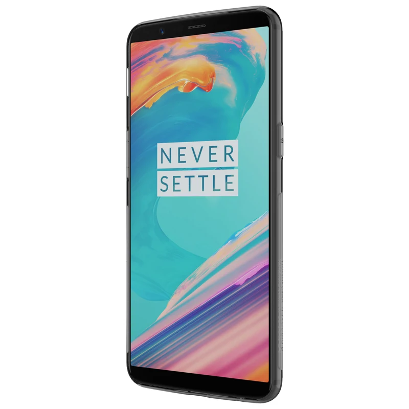 Для Oneplus 5 T чехол Nillkin прозрачный мягкий силиконовый ТПУ s мобильный телефон сумки